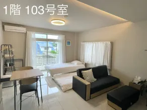 Apartment Hotel Marine Amakusa [No Smoking] Modern Room 103 with Ocean View - Image 2