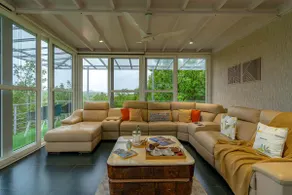 The Glasscape by StayVista - Hillside getaway with Pool and Indoor games - Image 4