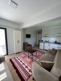 Luxury apartment with air conditioning and private garden close to Hamsiköy - Image 4