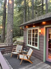 Cozy vintage cabin with fireplace near hot spring - Image 4