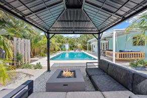 Beachy Boho 2bd/2ba Oasis with Pool & Firepit - Image 2
