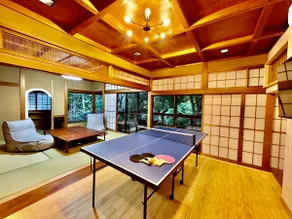 A comfortable and exquisite space with the sound of the river. Izu Kogen sightseeing, table tennis, BBQ, outdoor movie viewing, and a wonderful time. - Image 2