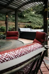A-Frame in the Woods + Hot Tub - Image 5