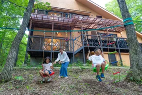 Secret forest base for children/Check out at 11 o'clock/American BBQ experience/private villa to enjoy nature - Image 5