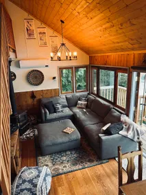 Private Oceanfront Cabin / On 10 Acres of Forrest - Image 2