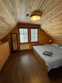 Straw Sauna House with Relaxing Tub - Image 5