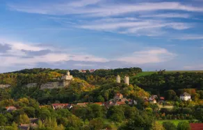 WEINQUARTIER Bad Kösen 65 qm Küche Parkplatz Terrasse Weinbergsblick - Image 5