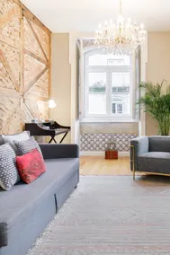 Alfama Baixa Spacious And Bright Apartment Blends the Historic and the Contemporary 2 Bedrs & 2 Bathrs AC 18th Century Building - Image 4