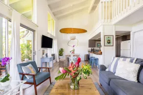 Natural Hawaiian Light and Tropical Breezes Fill Hale Indigo - Image 4