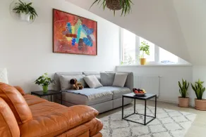 Art suite, 2 BR, garden, patio, free Pkg, AC - Image 4