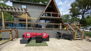 Stunning lakefront A-frame home w/ dock! 15% off 4+ nt stay! - Image 2