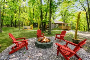 Modernized Log Cabin w Hot Tub Fire Pit & Views - Image 3