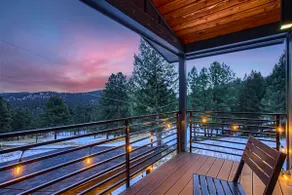 Pinebox at Evergreen-35Acres-Trails-Hot Tub-Creek - Image 4