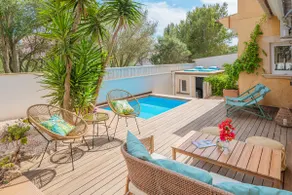 Design Villa mit großer Dachterrasse, Panorama-Meerblick, schönem Garten, Pool - Image 1