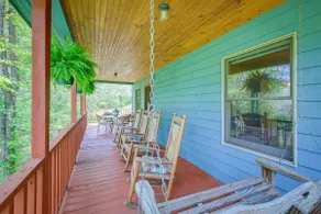 Charming Cabin w/ Wraparound Deck in Blue Ridge! - Image 3