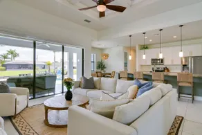 Pool & Gulf Access Canal: Chic Cape Coral Home! - Image 5