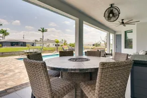 Pool & Gulf Access Canal: Chic Cape Coral Home! - Image 3