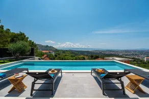 Villa Fortress, private pool, Game room, sea views - Image 4