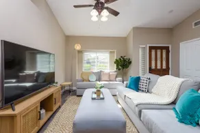 Boho 4BR Retreat Heated Pool Spa Tiki Bar - Image 2