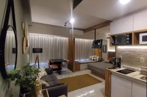 Beautiful studio in the central area of Poços - Image 2