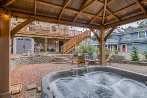 Hot Tub-Gazebo-Media-Game Room-Sunset Beach Manor - Image 3