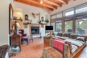 Heated Pool Access! Mtn-View Santa Fe Home, Patio - Image 2