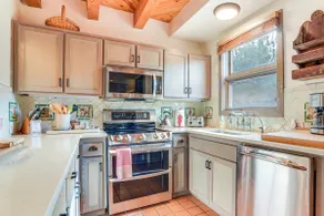 Heated Pool Access! Mtn-View Santa Fe Home, Patio - Image 3
