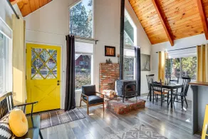 2 Mi to Trinity Lake: Forest-View Gem w/ Hot Tub! - Image 2