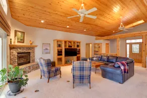 Patio & Forest View: Peaceful Show Low Home - Image 4