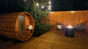 5th St Getaway w Sauna Hot tub Firepit & Game Room - Image 4