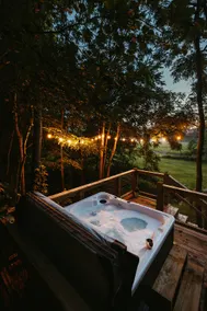 The Pinnacle-Cabin-Luxurious-Private Bathroom - Image 3