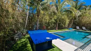 Deja Blu - 1 Block to Beach! Tropical Oasis, Poolside Lounge, Pool & Spa by Anna Maria Life - Image 4