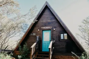 The Maverick: A-Frame w/ Hammock and Tree Top View - Image 3