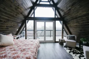 The Maverick: A-Frame w/ Hammock and Tree Top View - Image 5