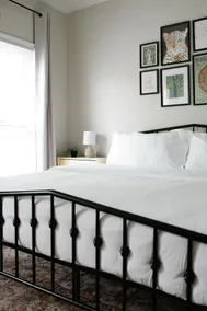 Long days deserve quiet nights. Just 4 minutes from Maxwell AFB and close to downtown, this pet-friendly cottage gives busy travelers a comfortable place to recharge, sleep well, and wake ready for tomorrow. - Image 4