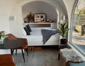 Luxury Eco Cabin with Sea Views - Image 3
