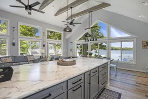 Beach Lake House | Sleeps 20 | Deck + Bar + Views - Image 3