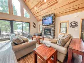 Amazing Flat Lakefront Home with Hot Tub Fire Pit - Image 5