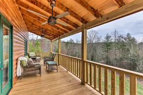 Cozy Mtn Cabin: Spacious Deck & Forest Views! - Image 3