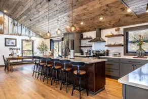 New Rustic Luxe Cabin Billiards Spa Near GSMNP - Image 4