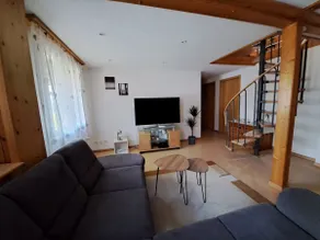 Sunny 4BR Retreat with Panoramic Alpine Balcony - Image 3