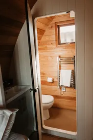 Cabaña-Baño privado con ducha-Vista al campo-Twin Glamping Pod - Image 2