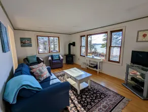 Serene Waterfront Beach House with Private Shoreline & Fire Pit Near Acadia National Park | Trenton, Maine - Image 2