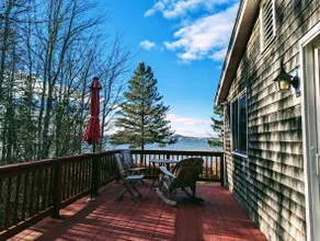 Serene Waterfront Beach House with Private Shoreline & Fire Pit Near Acadia National Park | Trenton, Maine - Image 3