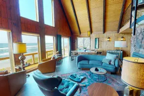Ocean Front A Frame with Spectacular Views! Dog Friendly! Fireplace! - Image 4