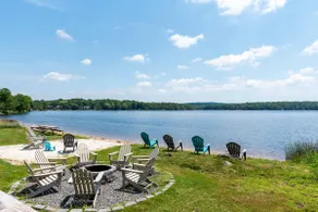 Pocono Lake Home w / AC, BBQ, Large Deck & Fire Pit! - Image 2
