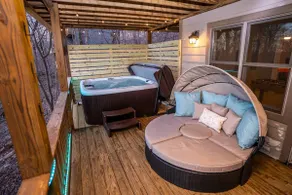 Modern Wintergreen Cabin with Hot Tub, Sauna - Image 4