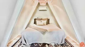 Serene Mountain Waterfront A-Frame Cabin - Image 4