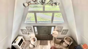 Serene Mountain Waterfront A-Frame Cabin - Image 3