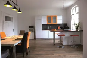 Holiday apartment in the Lügde train station - roof terrace - Image 3